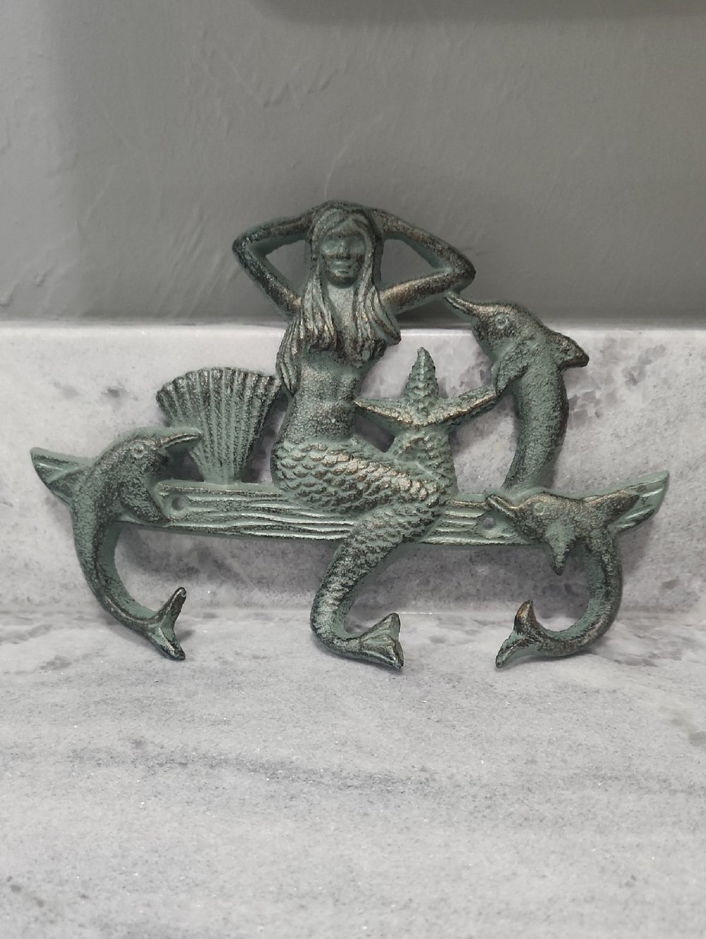 Mermaid & Dolphin Wall Hook